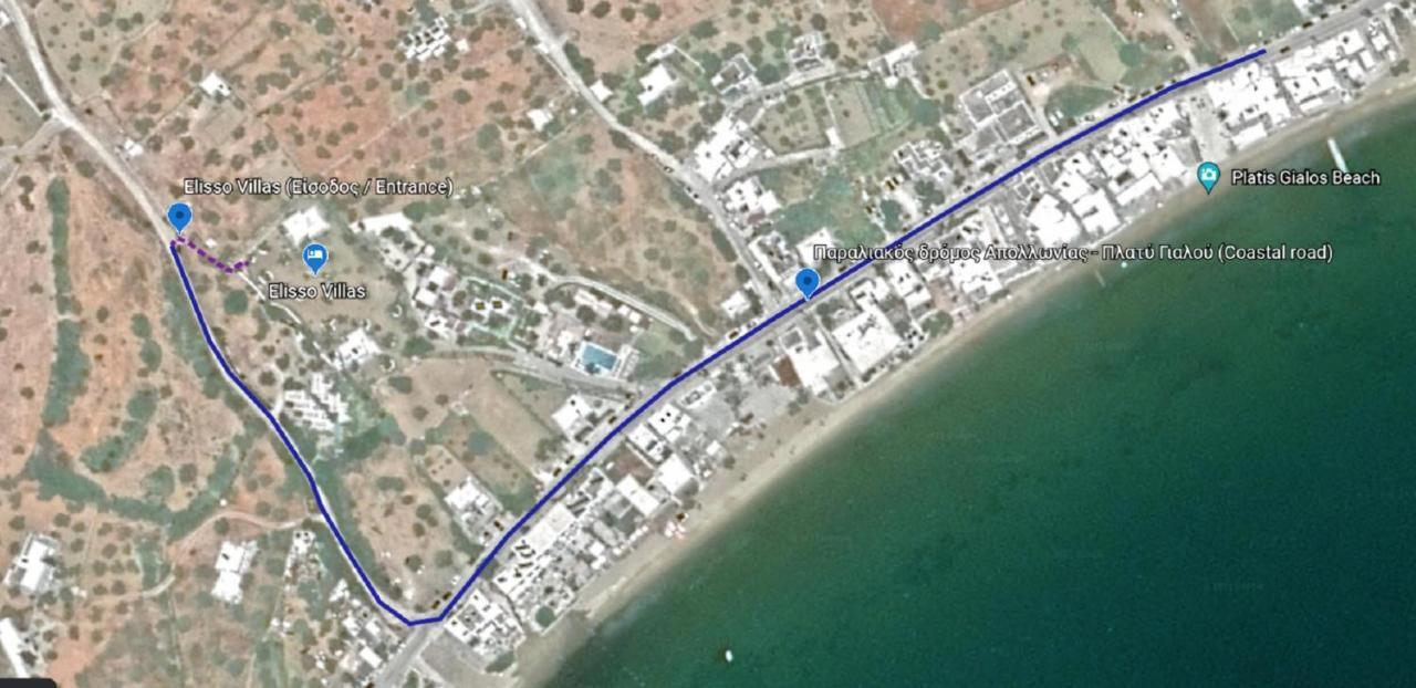 Elisso Villas Platis Gialos  Екстериор снимка